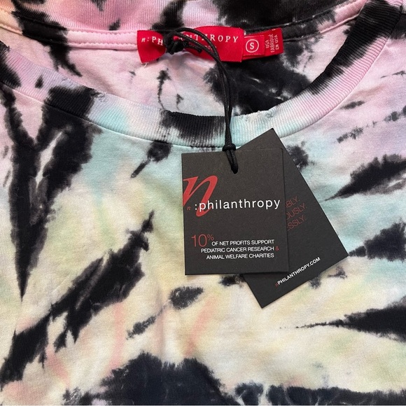 N:philanthropy Bangkok Tie-Dye T-Shirt Dress, Small, NWT - Picture 9 of 9